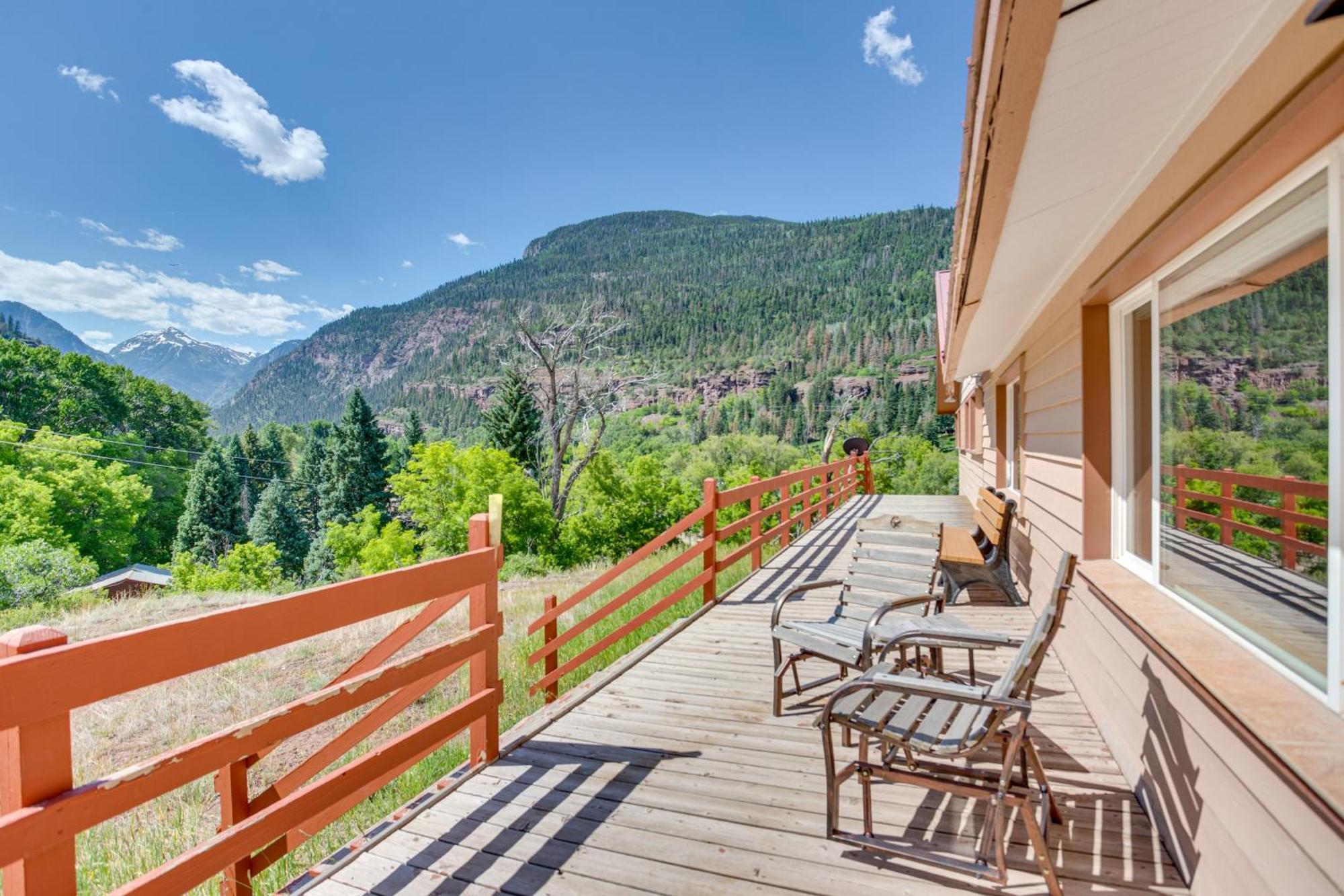 Beautiful Ouray Home With Patio - 3 Mi To Downtown! Buitenkant foto