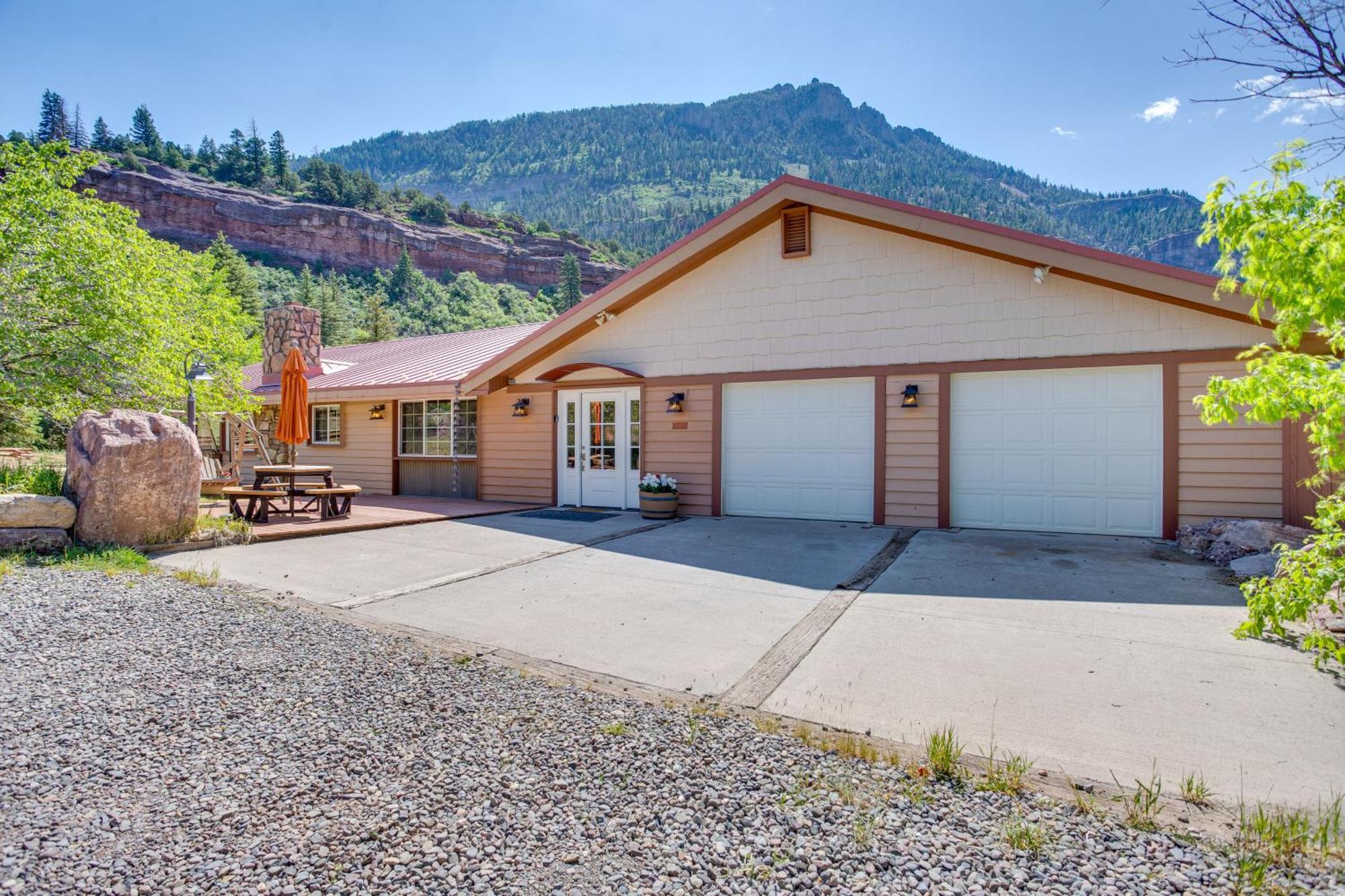 Beautiful Ouray Home With Patio - 3 Mi To Downtown! Buitenkant foto